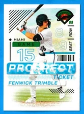 2024 Panini Prospect Edition Baseball Fenwick Trimble #105 Miami Marlins