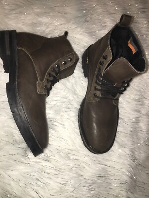FRANK WRIGHT FRANKEL Washed Leather Ankle Boot SZ US 10 NEW