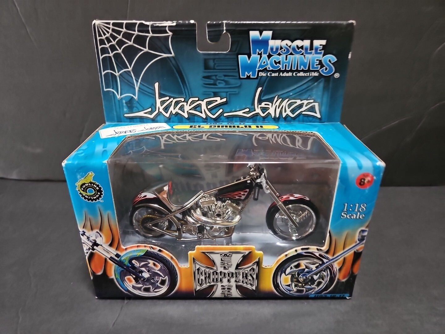 Muscle Machines Jesse James West Coast Choppers JJ03-18-17 El Diablo II Die-Cast