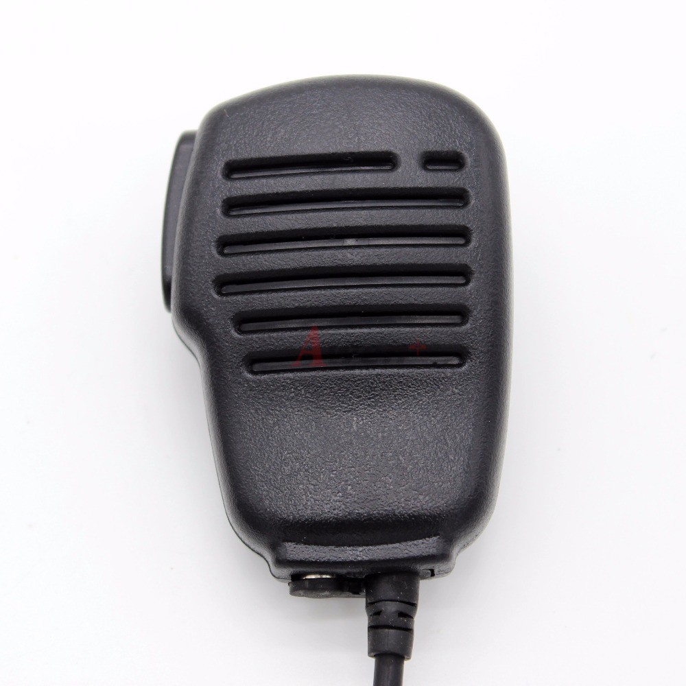 Single-Ear Headset With Mic For Motorola Radios (SP/GP/CP/MV/MU Series) - Black