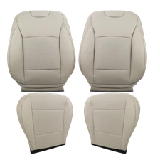 Subaru Outback For 2015-2019 Driver&Passenger Bottom&Top Leather Seat Cover TAN