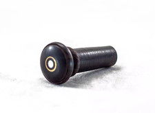Set of 6 Ebony Endpin Fiddle for Violin/ Viola Pearl Eye Diameter 8.88mm 