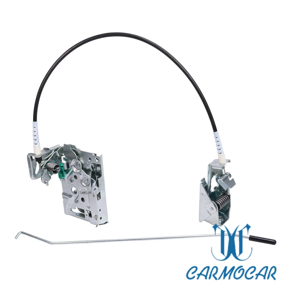 Door Latch Lock Cable Rod Kit Front RH Passenger Side For 1992-97 Ford F-Series Foto 3 de 4