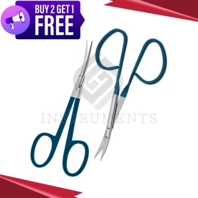 Devine-Horton Delicate Scissors | Iris Scissors - Ribbon style Ring Handle