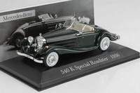 Mercedes-Benz 540K Special Roadster W29 1936 GrüN 1:43 Modellauto IXO Altaya