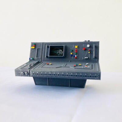 Custom Computer Console for 6 IN (1:12) Figure Diorama