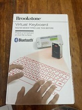 Brookstone CTX (Model: VK200 Keyfob) BT Virtual Bluetooth Keyboard New Opened