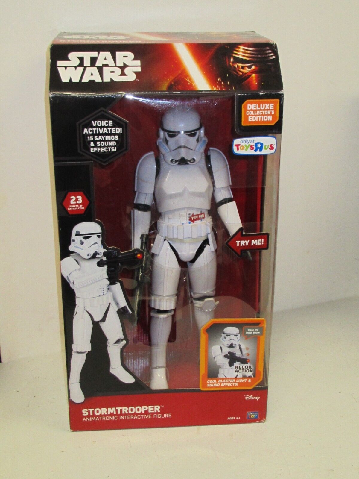 Star Wars Stormtrooper Animatronic Interactive Action Figure Motion 13433