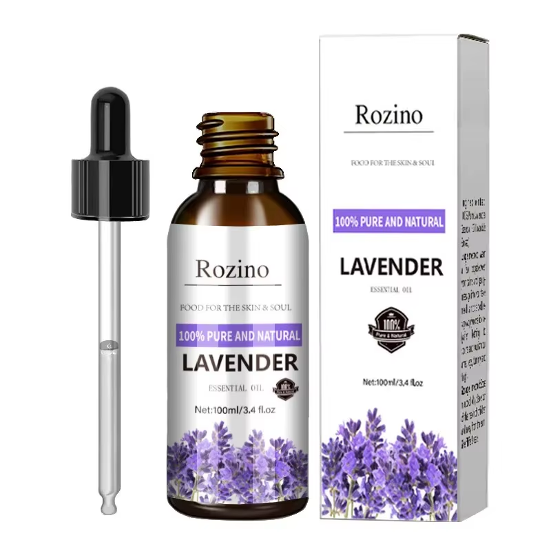 100Ml Lavender Plant Essential Oil SPA Moisturizing Comfortable Calming Nourishi
