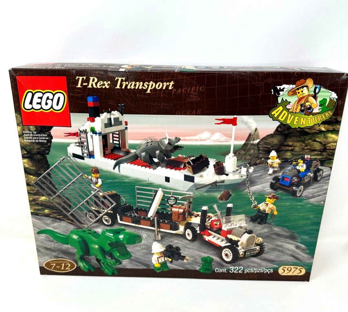Lego Dino Island T Rex Transport Lego Jurassic World 75933 Rex