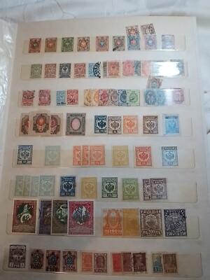UdSSR Post Lot von 2115 Werten mit Blättern 1965-74 Kaiserzeit selten