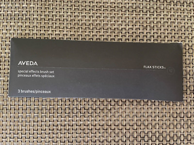 Aveda Makeup Brush Set Special Effects Flax Sticks #5 #6 #8 NEW