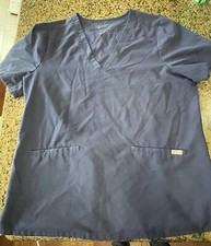  XL Figs Technical Collection Navy scrub top FW1100 Cut 1238 142256