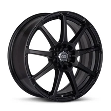 (1) 15x6.5 Enkei EDR9 4x100/4x114.3 +38 Black Paint Wheel