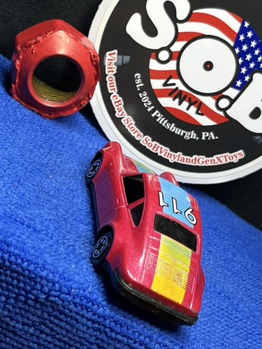 Yatming Porsche 911 No 811 1:64 Pink Diecast NM Condition - Picture 6 of 8