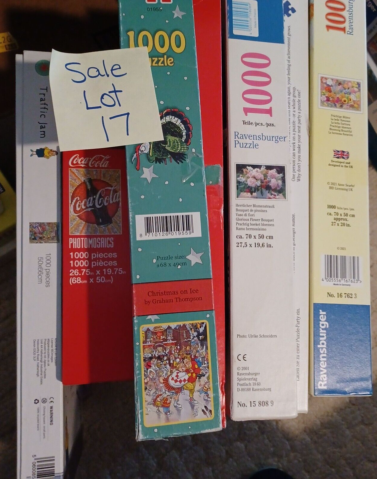 Bulk Puzzle SALE!!!! SALE!!! SALE!! SALE! Lot 17 eBay