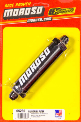 MOROSO #65230 Inline Fuel Filter