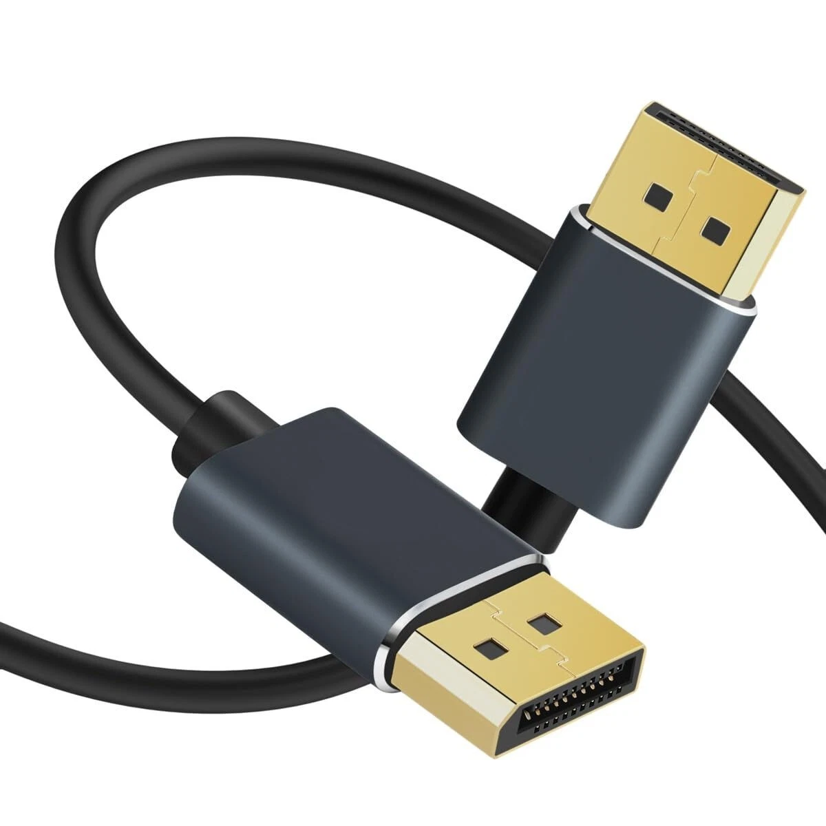Prolunga DisplayPort 30cm - Maschio/Femmina 4K 1.2, Angolo Retto - Innov8