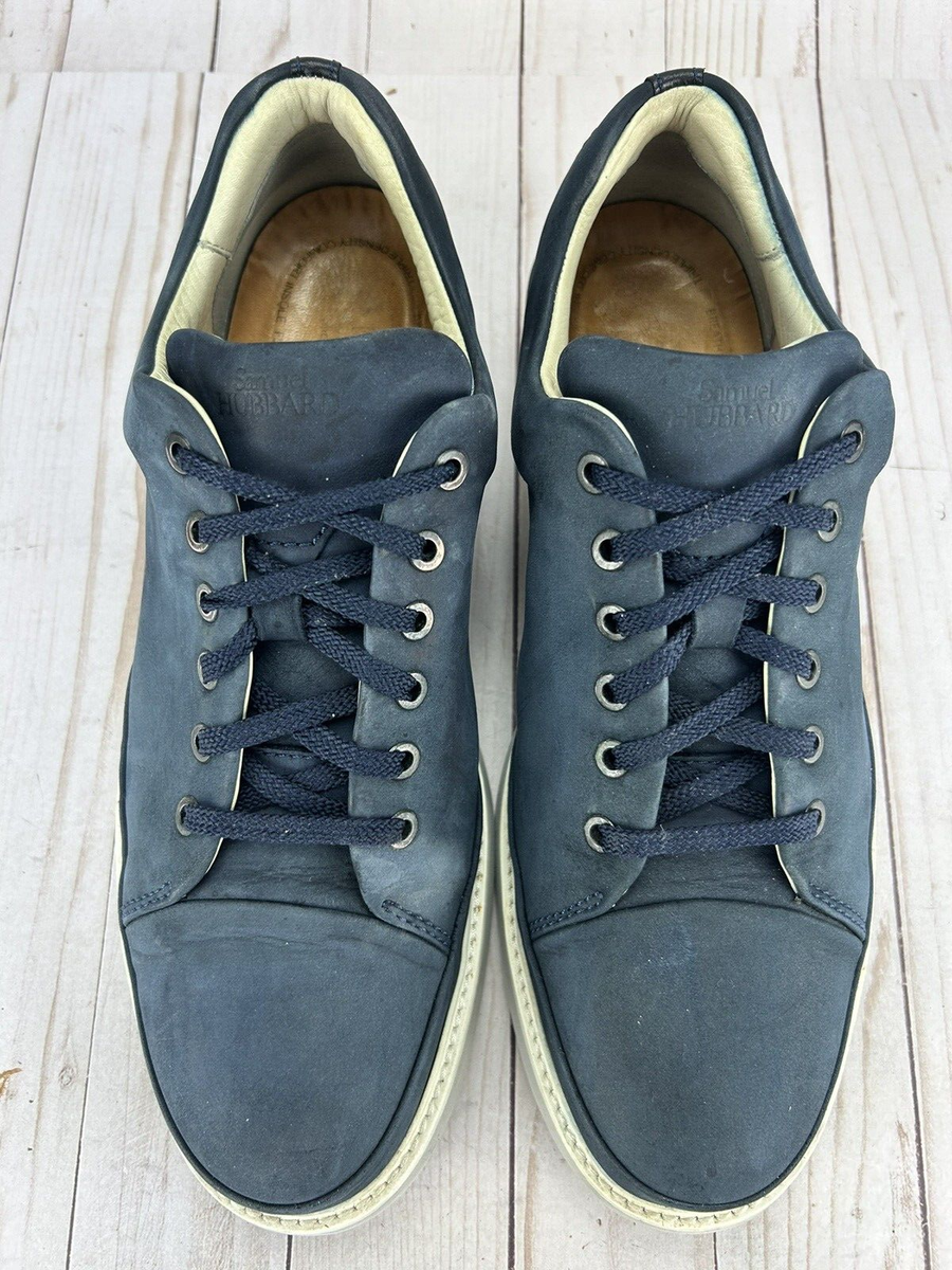 Samuel Hubbard Fast Casual Shoes Walking Navy Nubuck Mens  display picture 2
