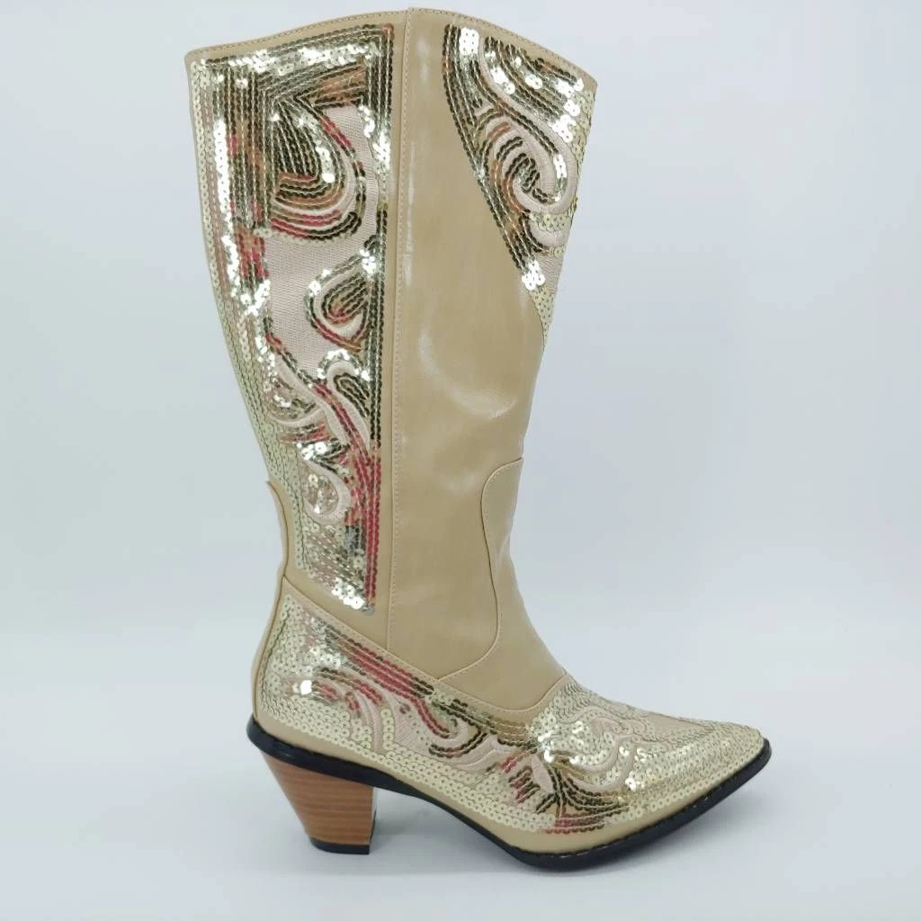 Midnight velvet hotsell cowboy boots