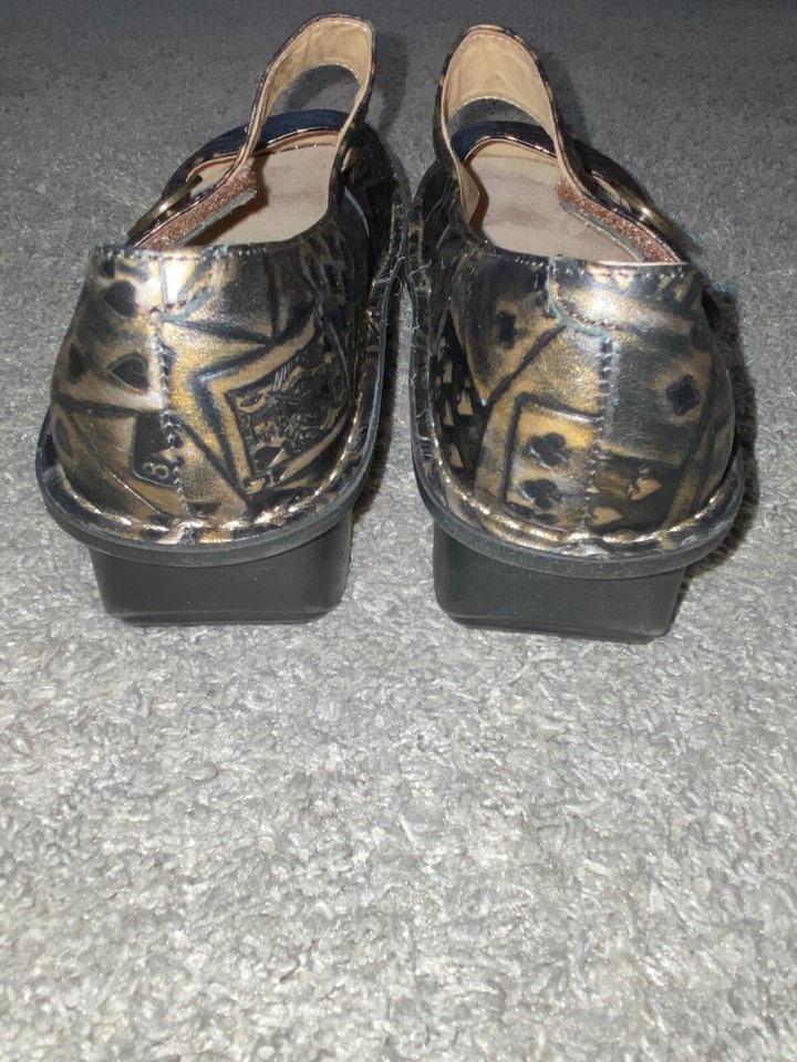 Alegria Mary Jane Paloma Poker Face Shoes Womens Size 40 US Size 9.5