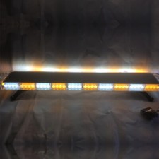 LED Strobe Light Amber White Emergency Beacon Warn Sign Lamp Tow Truck Response