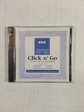 Organized Options Click n  Go CD ROM Home Organizer CD