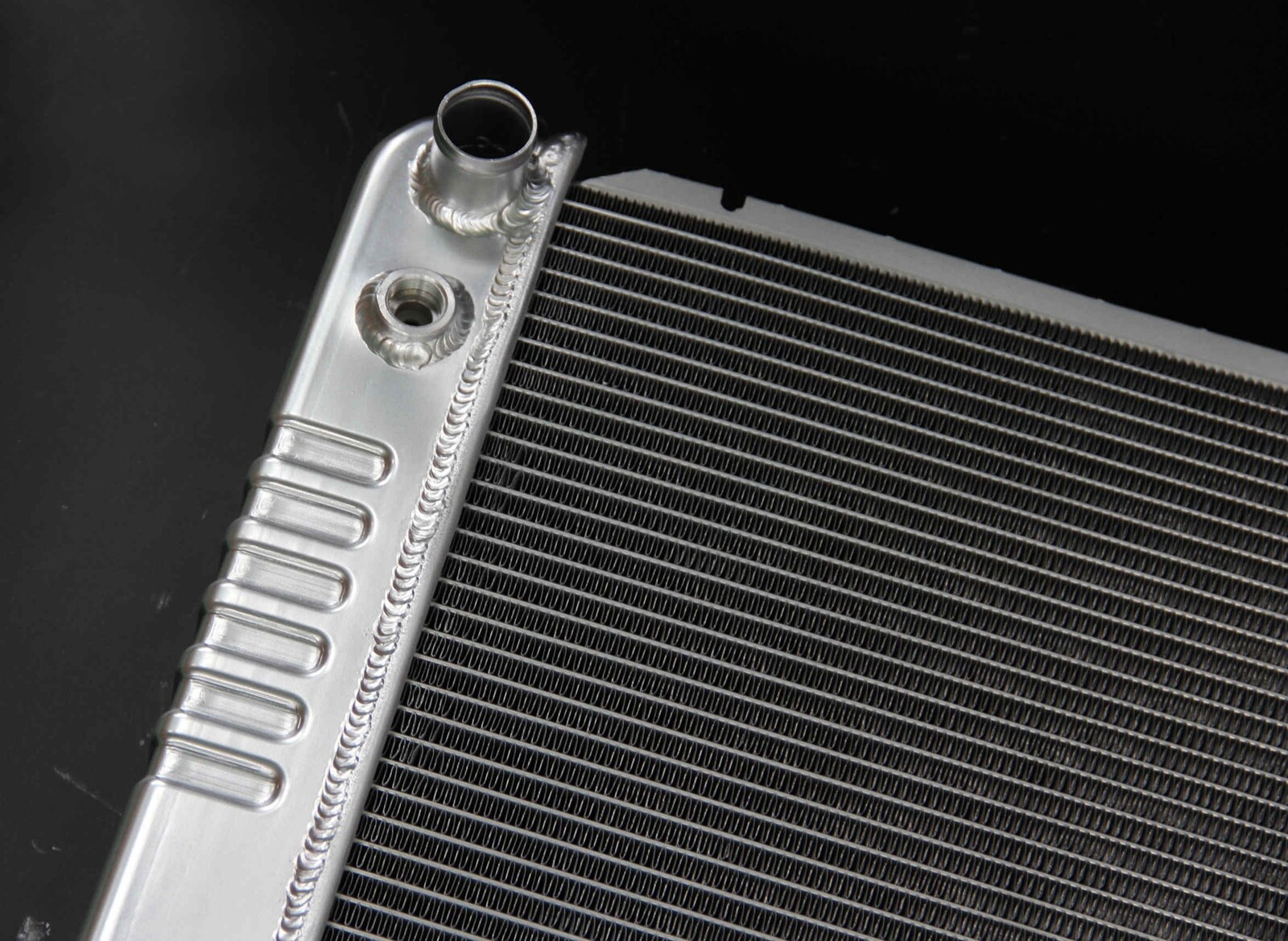 Stamped Radiator KKS STAMPED TANK 3 Row Radiator For 1985-1995 Cadillac DeVille ...