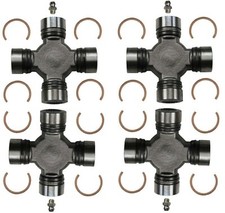 4 Premium Driveshaft Universal Joint Front an...