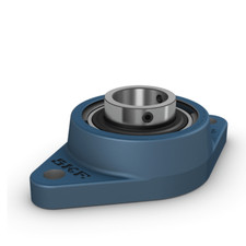 FYTB15TF Flanged Y-bearing units with a cast housing with an oval flange and gr