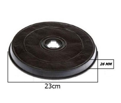 Filtri Carboni Attivi Per Cappa Bosch Siemens Neff – 2 Pezzi, Modello HEZ381700 / Z8500X0, Numero 17000822