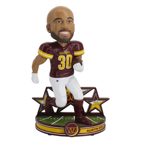 Austin Ekeler Washington Commanders Superstar Series Bobblehead NFL Football