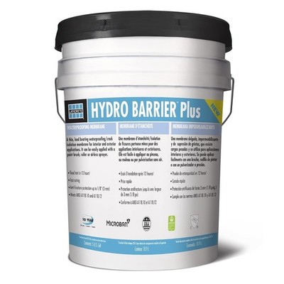 Laticrete Hydro Barrier Self-curing Waterproofing Anti-fracture Membrane, 5 Gal