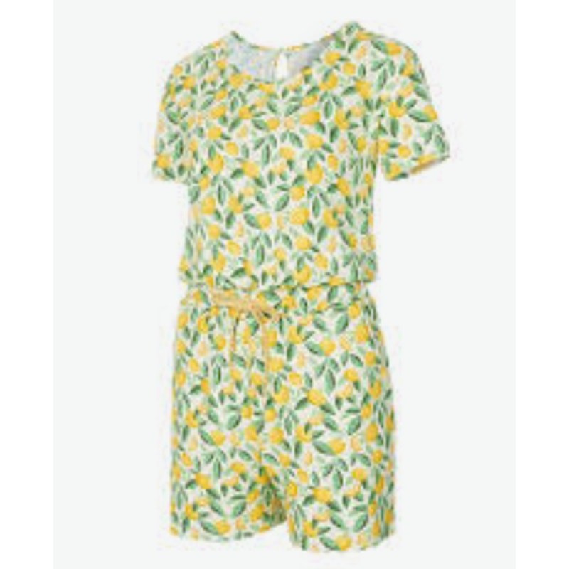 Serra ALDI Alex's Lemonade Stand Knit Lemon Romper Extra Large XL NEW