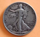 1943 P Walking Liberty Half Dollar 90% Silver