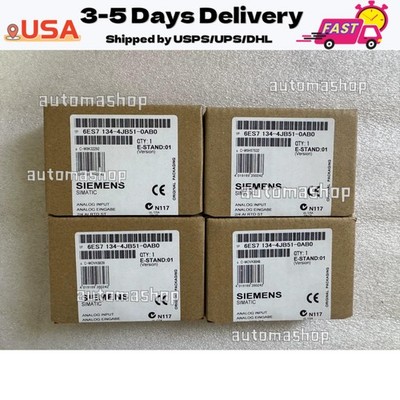 Siemens 6ES7134-4JB51-0AB0 ET200S El-Mod., 2/4 AI RTD 6ES7 134-4JB51-0AB0 --New