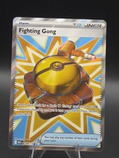 Pokemon Card Trainer Item Fighting Gong Full Art Ultra Rare 168/132 - ME01 - NM