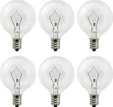 6 Packs Light Bulbs for Scentsy Warmer - 25 Watt Bulb for Full Size Wax Melt