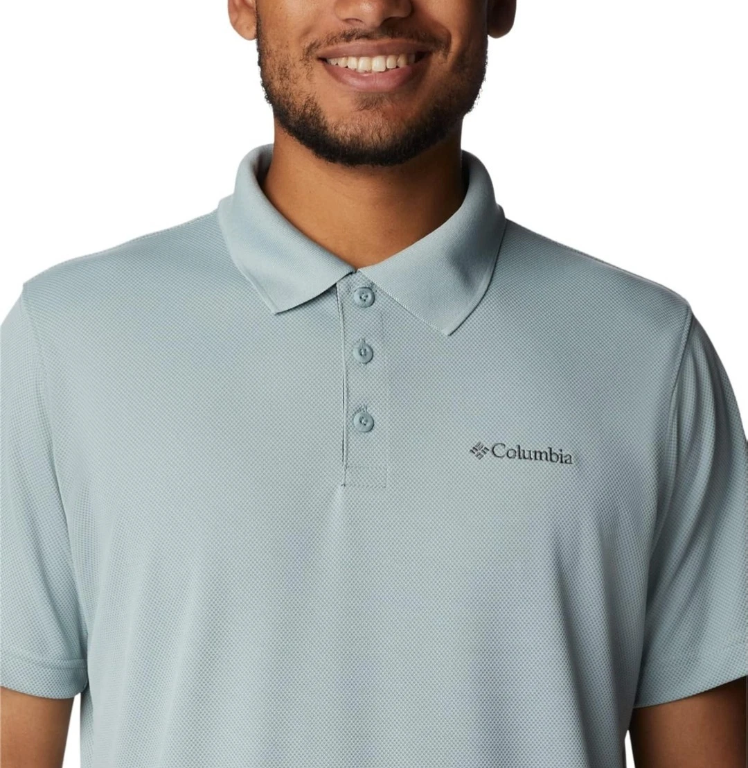 Columbia Men's Utilizer™ Omni-Wick Polo Shirt Stone Blue Size Small, Medium NWT