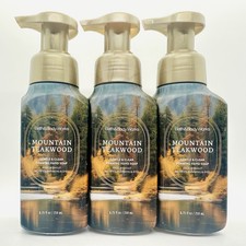 3/PACK BATH  BODY WORKS MOUNTAIN TEAKWOOD GENTLE FOAMING HAND SOAP 8.75 FL OZ