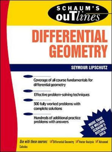 Martin Lipschutz Schaum's Outline of Differential Geometry (Tascabile)