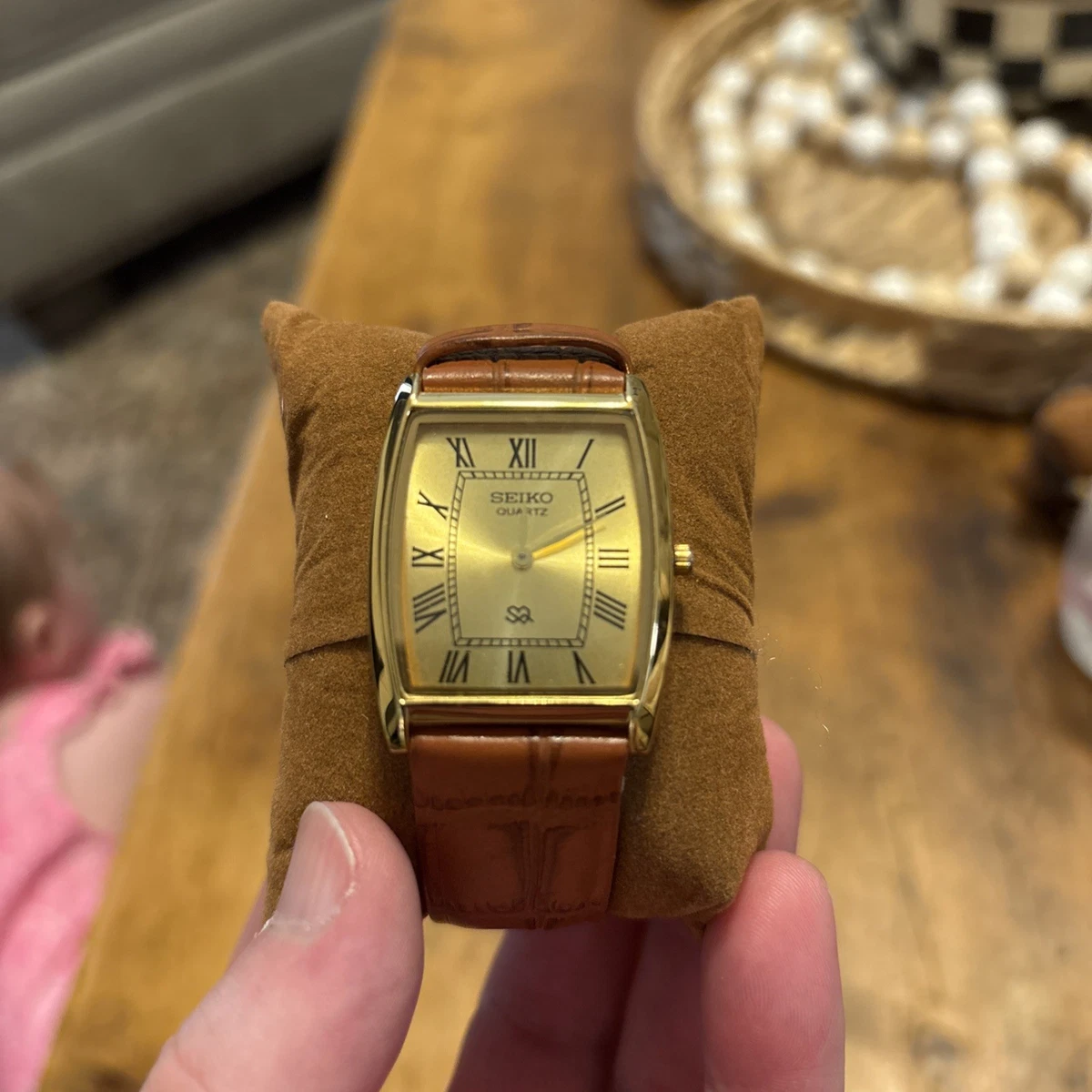 Seiko Stainless Steel Case Rectangle Wristwatches for sale | eBay