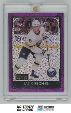 2021-22 O-Pee-Chee Platinum Preview Violet Pixels Jack Eichel #P-JE Buffalo