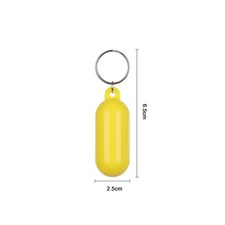 2PCS Floating Keychain Boat Kayak Marine Buoyant Key Ring Waterproof Key Holder