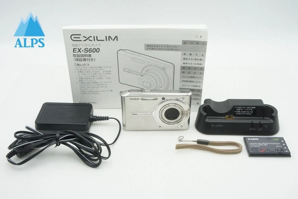 CASIO EXILIM EX-S600 デジカメ 美品 a5105 CASIO EXILIM EX-S600 デジカメ 美品 a5105