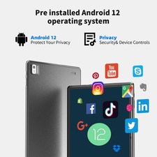 SGIN Adult Tablet, Android 13 Tablet 10 inch Octa-Core with WIFI, 8GB 128GB ROM 8