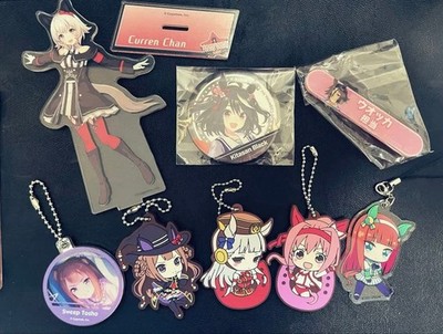 Uma Musume Acrylic Stand Keychain Set Kitasan Black Karenchan Sweep Toutou
