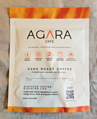 #ad AGARA CAFE Weight Loss Focus amp; Energy Dark Roast Coffee Premium Arabica Blend $38.60