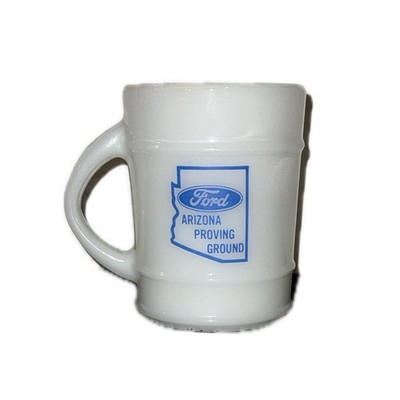 Vintage Ford Arizona Proving Ground Tasse Porzellan Auto Fan Geschenk Made in US