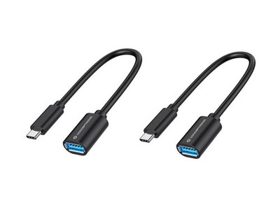 Conceptronic W128563442 ABBY11B Usb-C To Usb-A Otg Adapter 2-Pack, 20Cm ~E~
